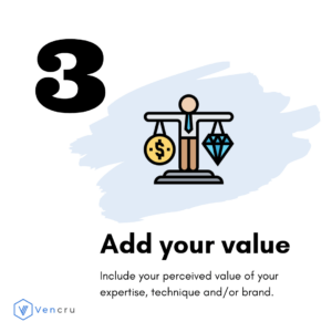 Add your perceived value