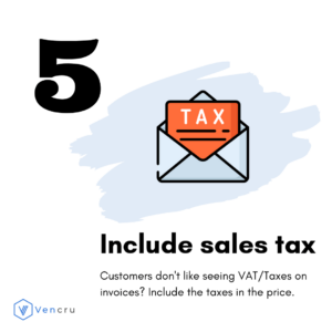 Include Sales Tax